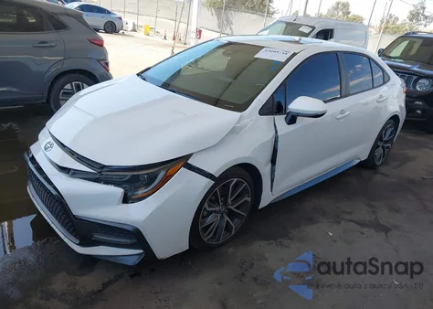 2020 Toyota Corolla Se z USA, uszkodzony, nr VIN 5YFP4RCEXLP013685